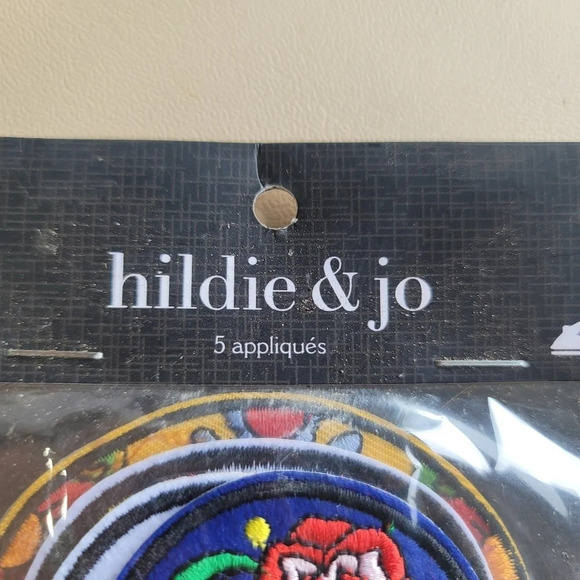 NWT HILDIE & JO Iron On Sew PATCH APPLIQUE Pack Of 5 Skull - Picture 8 of 11